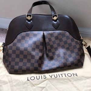 Authentic Louis Vuitton Ebene Salvi Damier